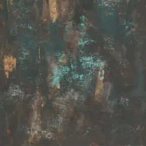 Livingwalls Vinyltapete - 392321 - Schwarz Gold Putzoptik