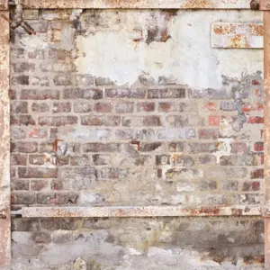 Livingwalls Vinyltapete - 392531 - Creme Braun Fabrikhalle