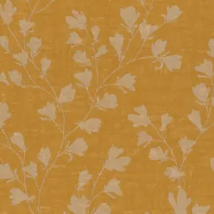 A.S. Création Vinyltapete - 387471 - Gelb Gold Florale Tapete