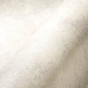 A.S. Création Vliestapete - 388331 - Creme Weiß Strukturtapete