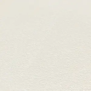 A.S. Création Vliestapete - 393413 - Creme Weiß Unitapete