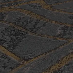 A.S. Création Vliestapete - 395073 - Schwarz Silber 3D tapete