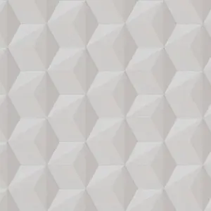 A.S. Création Vliestapete - 962551 - Grau Beige Geometrische Tapete