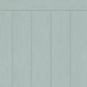 Livingwalls Vinyltapete - 398031 - Blau Grau Wandpaneele