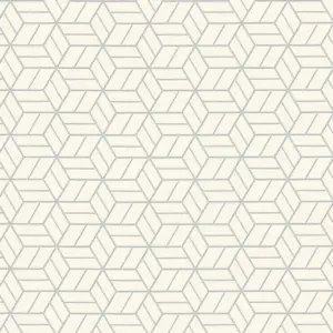 Livingwalls Vliestapete - 369203 - Silber Grau Geometrische Tapete