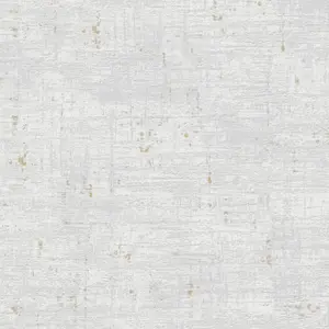 Livingwalls Vliestapete - 396573 - Grau Creme Strukturtapete