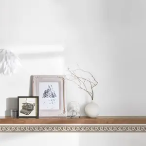 A.S. Création Bordüre - 259110 - Braun Beige Barock Tapete