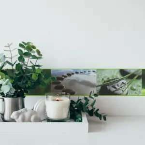 A.S. Création Bordüre - 905611 - Braun Grün Bordüre selbstklebend
