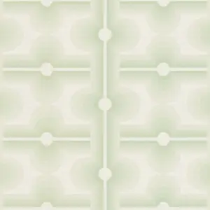 A.S. Création Vinyltapete - 395331 - Grün Creme Grafik