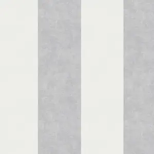 A.S. Création Vliestapete - 329902 - Grau Creme Streifentapete