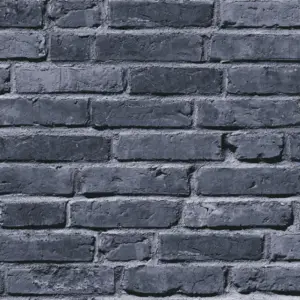 A.S. Création Vliestapete - 381331 - Schwarz Grau Steintapete