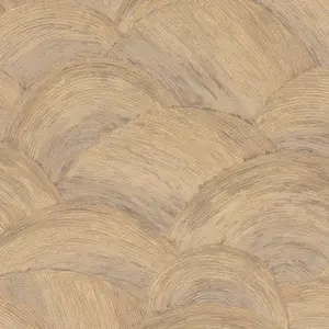 Livingwalls Vinyltapete - 391054 - Beige Braun Abstrakt