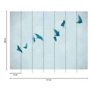 Livingwalls Vinyltapete - 399231 - Blau  Himmel