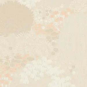 livingwalls Vinyltapete - 393502 - Beige Creme Waldtapete