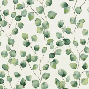 A.S. Création Vinyltapete - 370441 - Grün Weiß Florale Tapete
