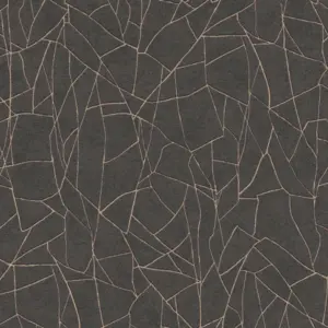 A.S. Création Vliestapete - 399344 - Schwarz Metallic Grafik