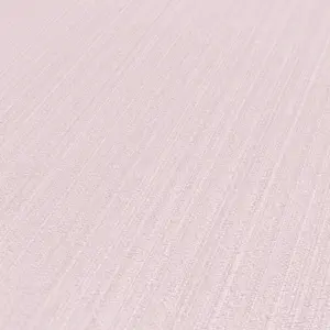 Livingwalls Vinyltapete - 380984 - Rosa  Unitapete