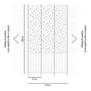 Livingwalls Vinyltapete - 398052 - Creme Grau Wandpaneele
