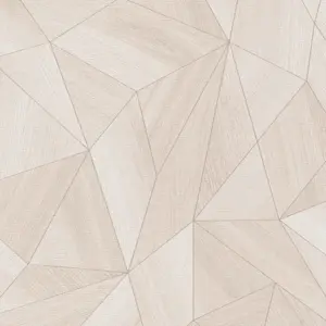 livingwalls Vinyltapete - 361337 - Beige Creme Grafik