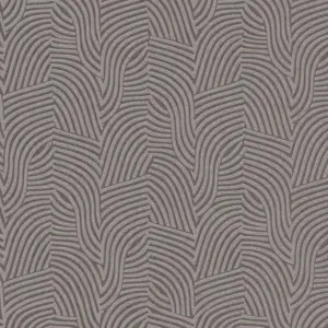 livingwalls Vliestapete - 781533 - Grau Metallic Modern