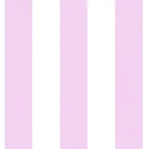A.S. Création Vliestapete - 381481 - Rosa Weiß Streifentapete