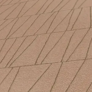 A.S. Création Vliestapete - 395065 - Altrosa Gold 3D tapete