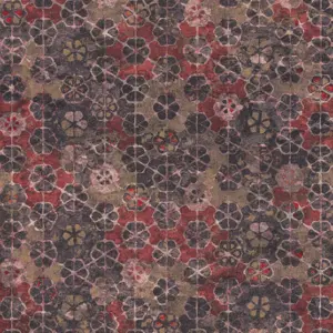 Livingwalls Vinyltapete - 373913 - Rot Braun Fliesentapete