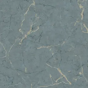 Livingwalls Vinyltapete - 378551 - Blau Beige Marmortapete