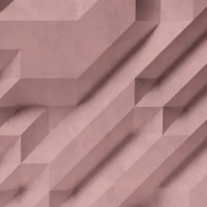 Livingwalls Vinyltapete - 382891 - Rosa  3D Tapete