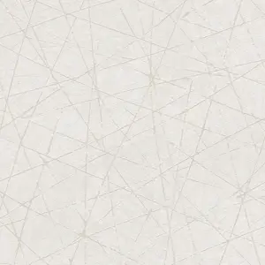 Livingwalls Vinyltapete - 391771 - Weiß Creme Struktur