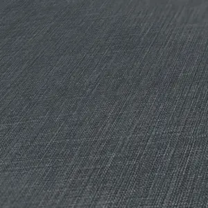 Livingwalls Vinyltapete - 396524 - Schwarz  Uni