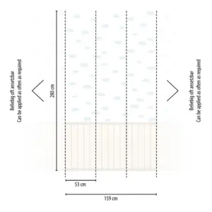 Livingwalls Vinyltapete - 398162 - Creme Weiß Wandpaneele