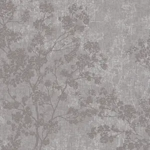 Livingwalls Vliestapete - 373971 - Grau Braun Waldtapete