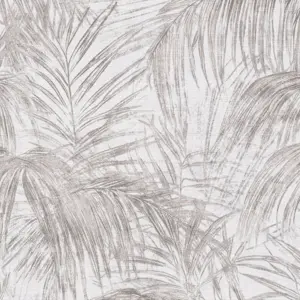 livingwalls Vinyltapete - 399813 - Weiß Grau Floral