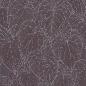 livingwalls Vinyltapete - 781285 - Grau Lila Floral
